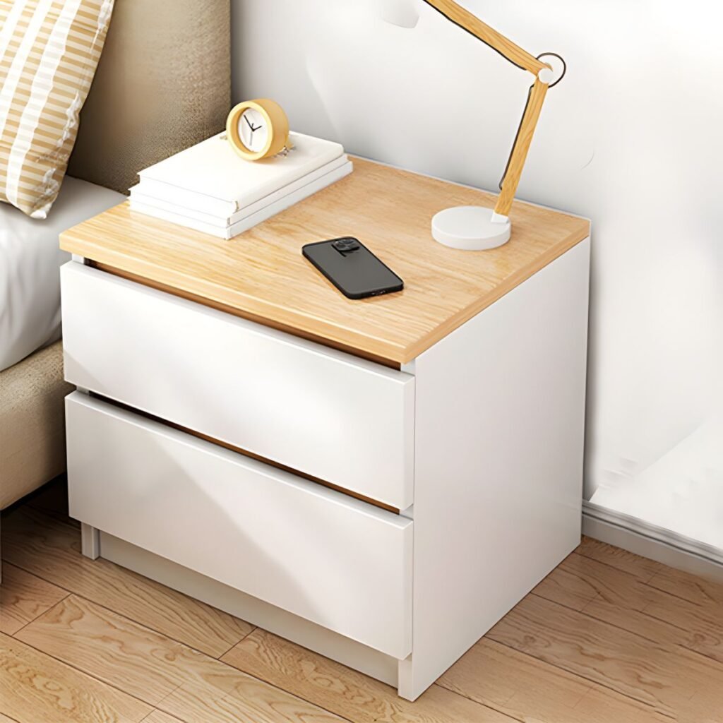 1200x12003 382 Versatile Small Nightstand with 2 Storage Drawers