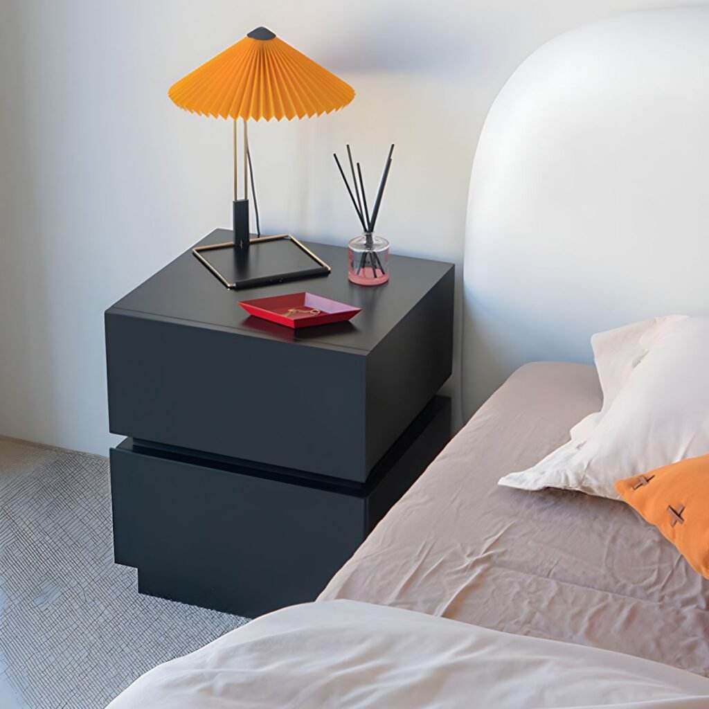 1200x12003 398 Polished Urban Nightstand with 2 Hidden Drawers