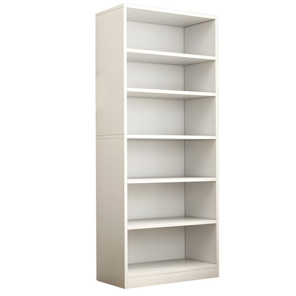 1200x12004 315 Walnut Modular Open Bookcase & 71" Tall Customizable Multi-Tier Storage Shelves