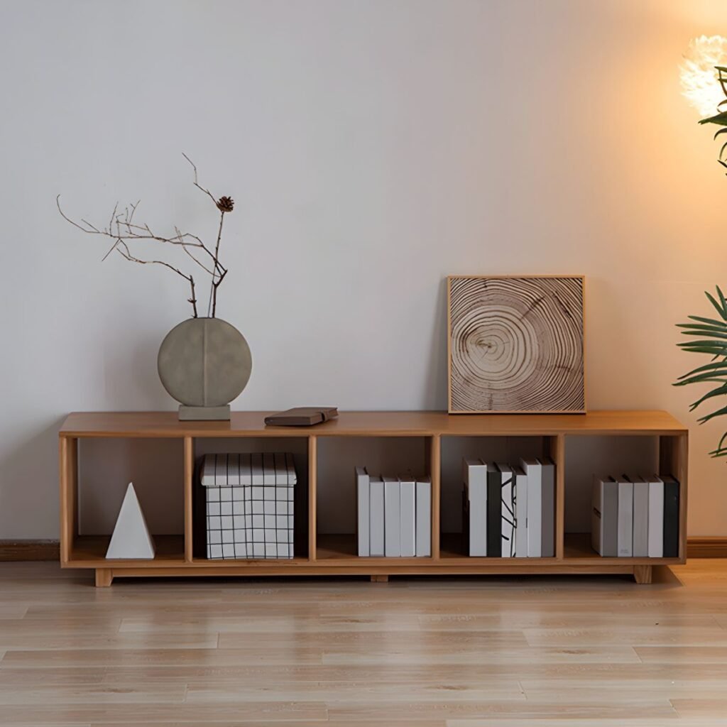 1200x12004 319 Wooden Design Modern Children's Bookcase Living Room Small Bookcase No Doors Storage Cabinet Bookshelf