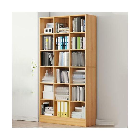 Wooden Bookshelf Design Living Room Book Shelf Library Storage Cabinet Book Shelvese Bookshelf Bookcase - Image 5