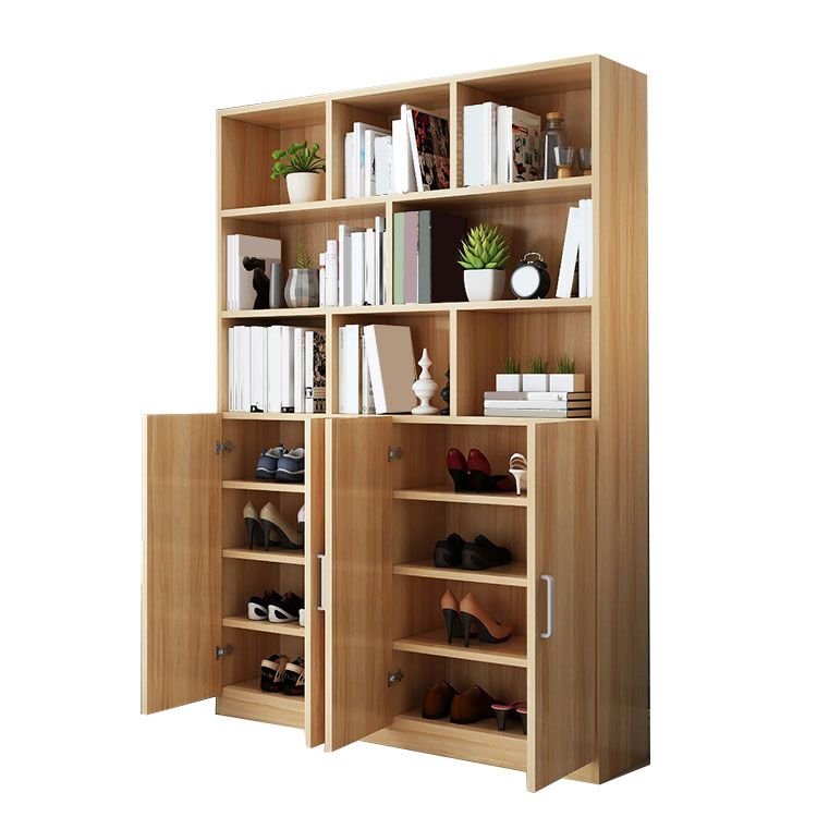 Wooden Bookshelf Design Living Room Book Shelf Library Storage Cabinet Book Shelvese Bookshelf Bookcase - Image 6