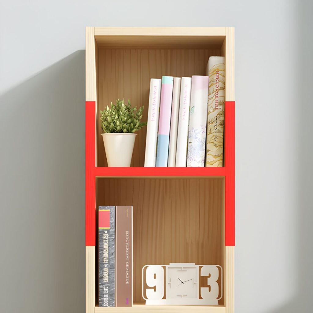 1200x12005 321 Premium Modular Organizing Shelf with Flexible 5 Height Configurations