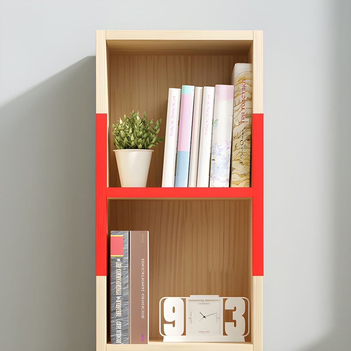 Stunning Rectangular Organizing Shelf with 3,4,5,6-Shelf, Vertical/LateralFiling, Polymer Door, Closed Back - Image 6