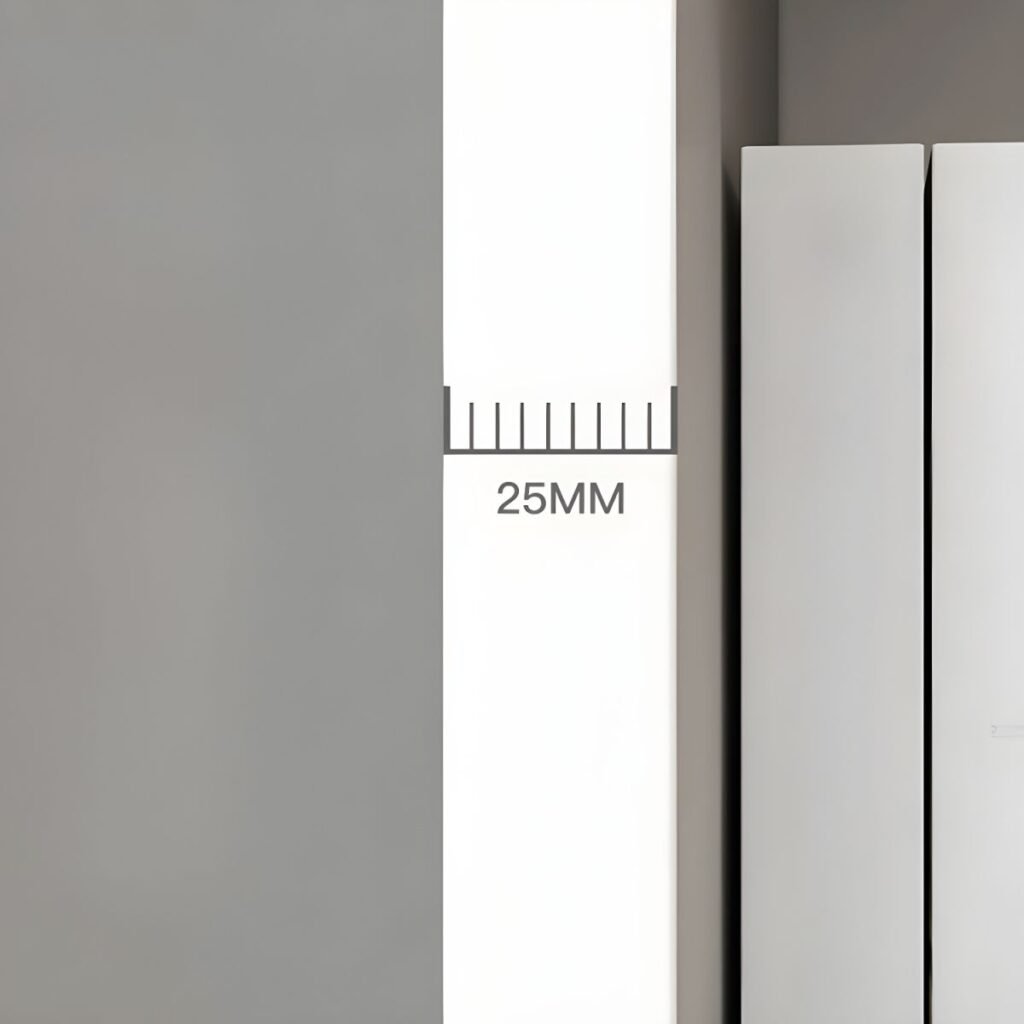 1200x12005 343 Modern White Bookcase with 5-Tier Open Shelves - 71" Tall Minimalist Wooden Bookshelf
