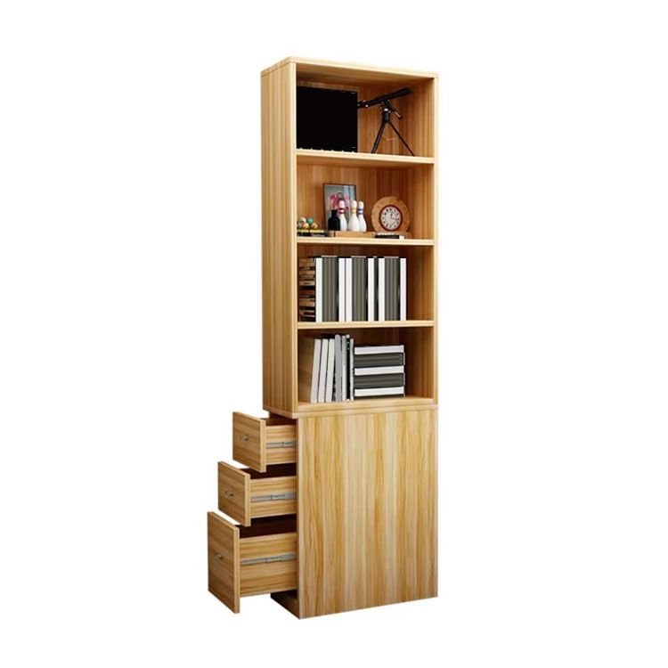 Wooden Bookshelf Design Living Room Book Shelf Library Storage Cabinet Book Shelvese Bookshelf Bookcase - Image 6