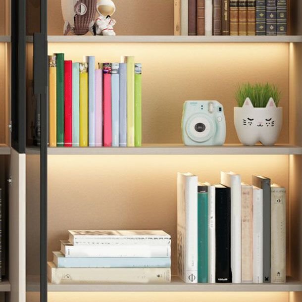 Wooden Bookshelf Design Living Room Book Shelf Library Storage Cabinet Book Shelvese Bookshelf Bookcase - Image 7