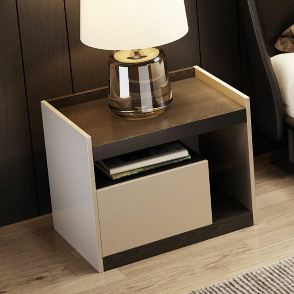 1200x12005 383 Sturdy Wood Grain Nightstand with 3 Storage Tiers