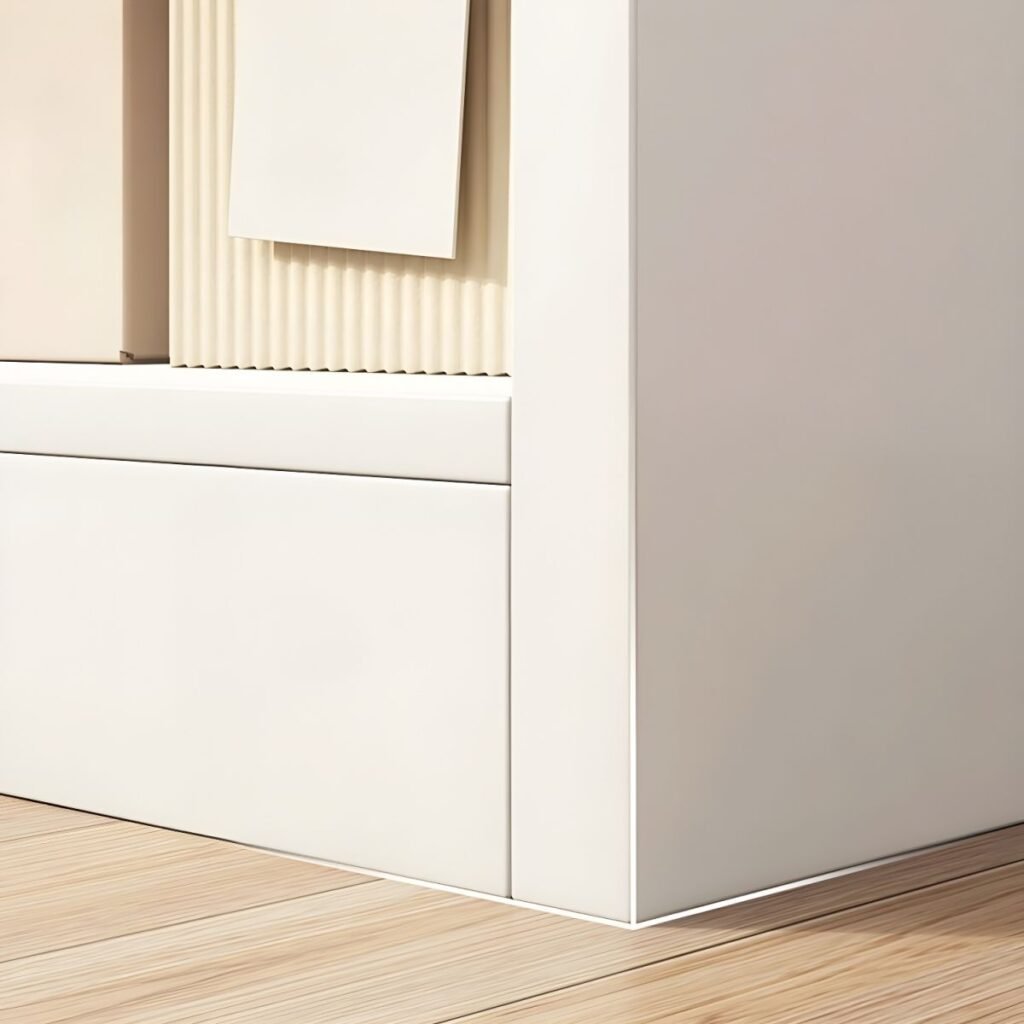 1200x12006 339 Modern White Bookcase with 5-Tier Open Shelves - 71" Tall Minimalist Wooden Bookshelf