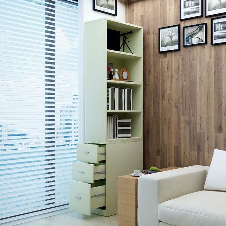 Wooden Bookshelf Design Living Room Book Shelf Library Storage Cabinet Book Shelvese Bookshelf Bookcase - Image 7