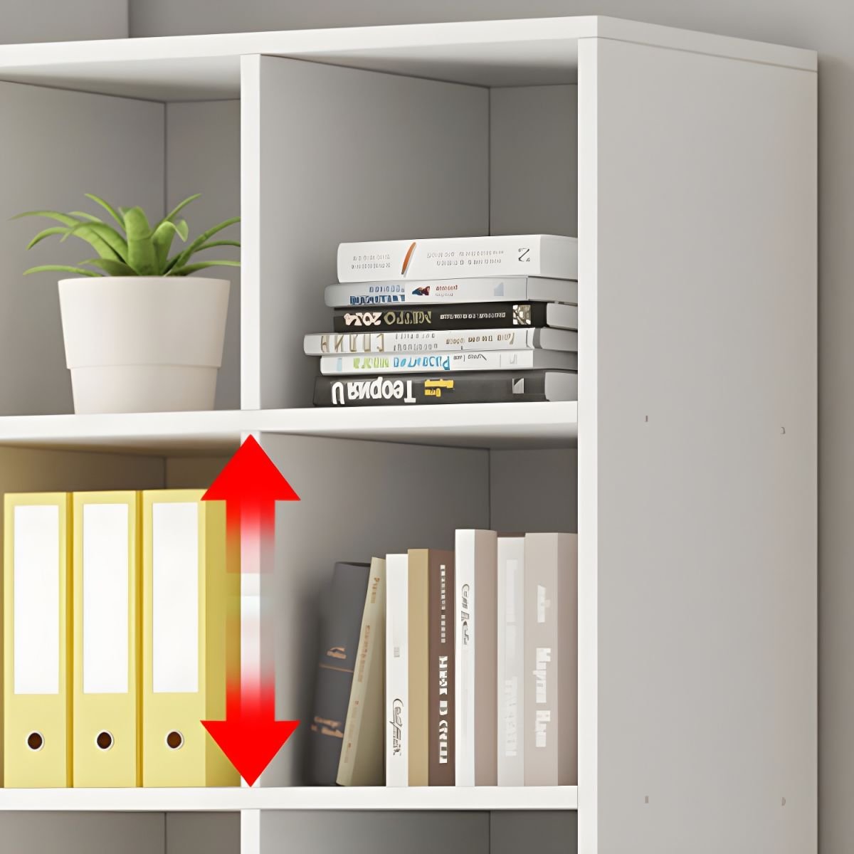 Wooden Bookshelf Design Living Room Book Shelf Library Storage Cabinet Book Shelvese Bookshelf Bookcase - Image 8