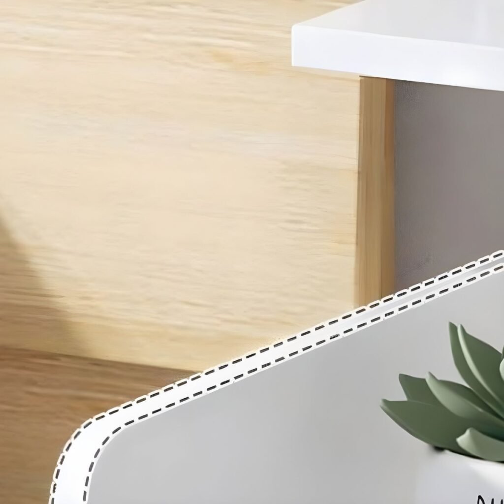 1200x12006 383 Organic Wood Bedside Tier with 1-2 Silent Drawers