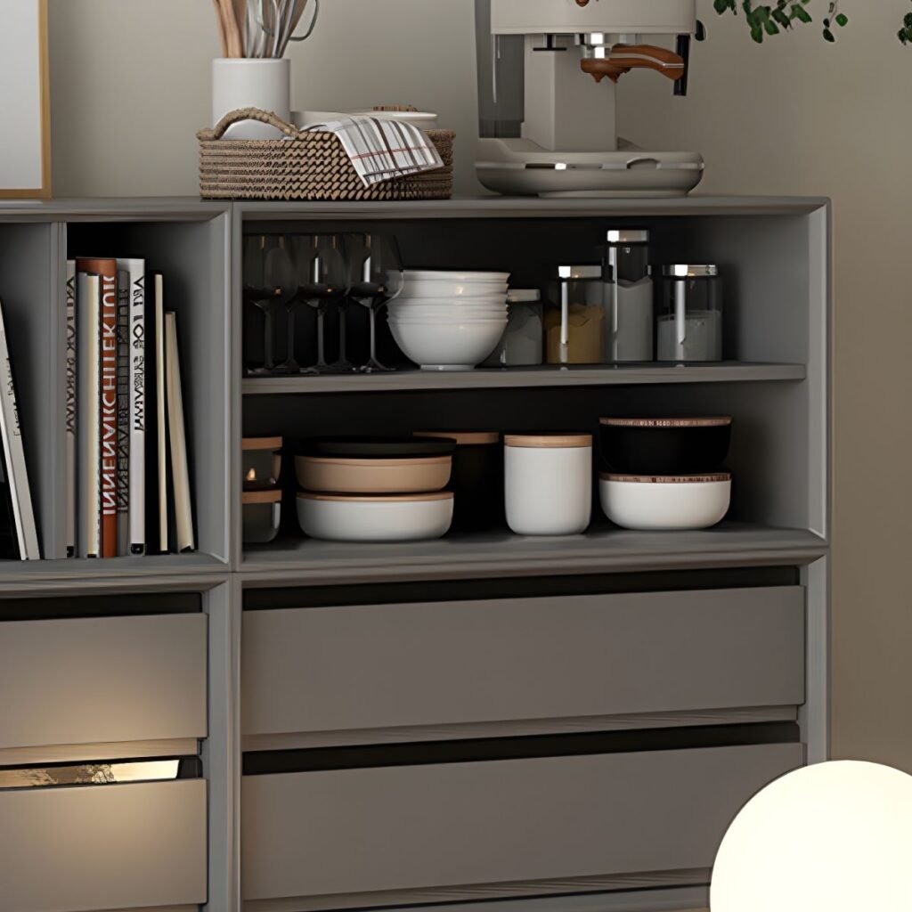 1200x12007 316 Wooden Modern Design Bookcase Living Room Book Shelf Library Storage No Doors 2/6 Drawers Cabinet Book Shelvese Bookshelf