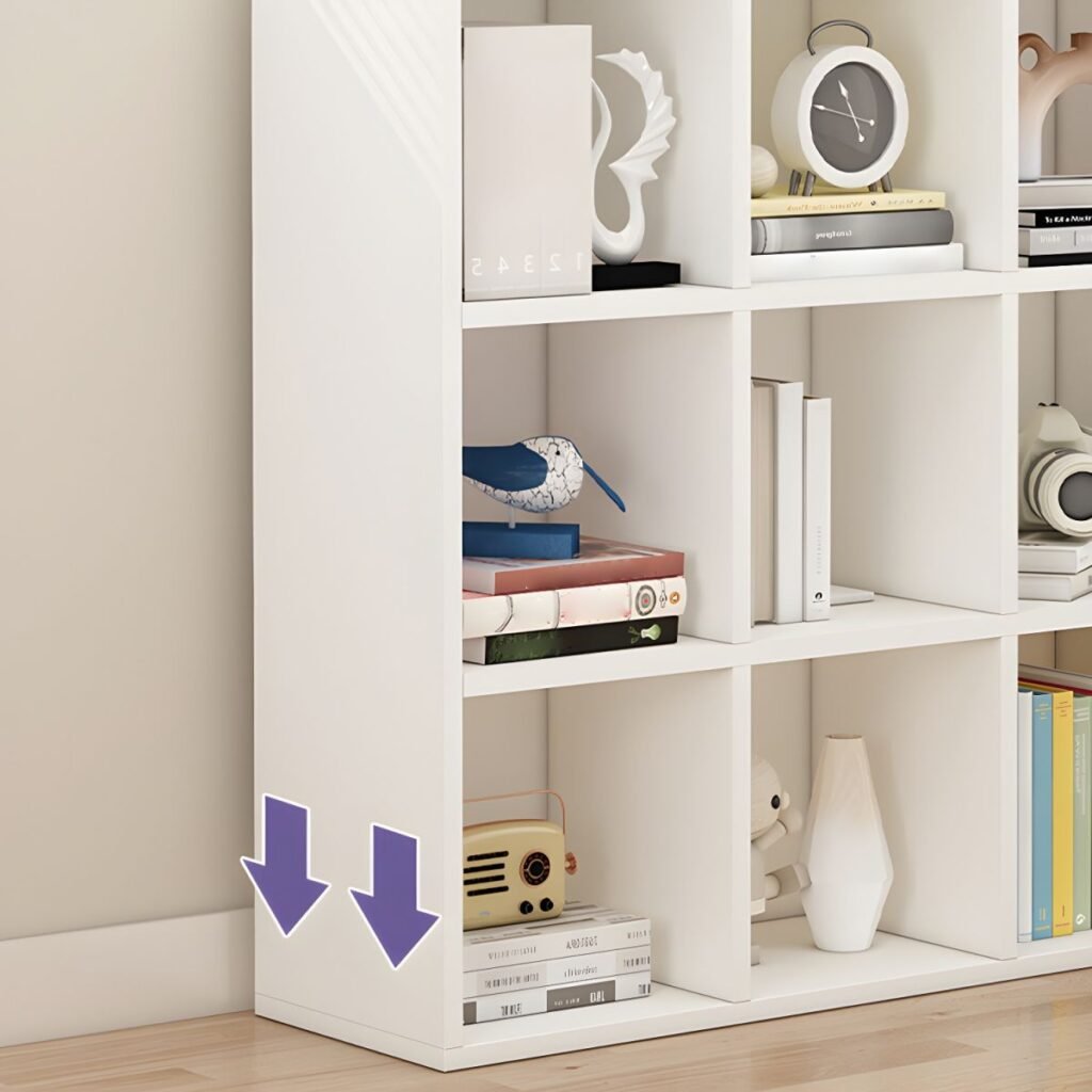 1200x12007 318 Modern Wooden Design Children's Bookcase Living Room Small Bookcase No Doors Storage Cabinet Bookshelf