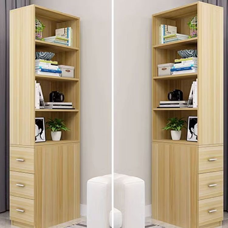 Wooden Bookshelf Design Living Room Book Shelf Library Storage Cabinet Book Shelvese Bookshelf Bookcase - Image 8