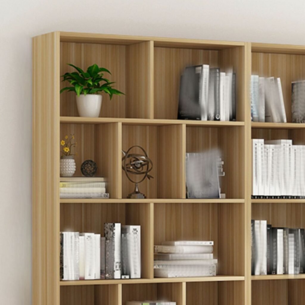 1200x12007 352 Best-Selling Rack Storage with 5-Wood Shelves Vertical Open Back Style