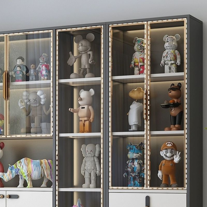 Wooden Bookshelf Design Living Room Book Shelf Library Storage Cabinet Book Shelvese Bookshelf Bookcase - Image 9