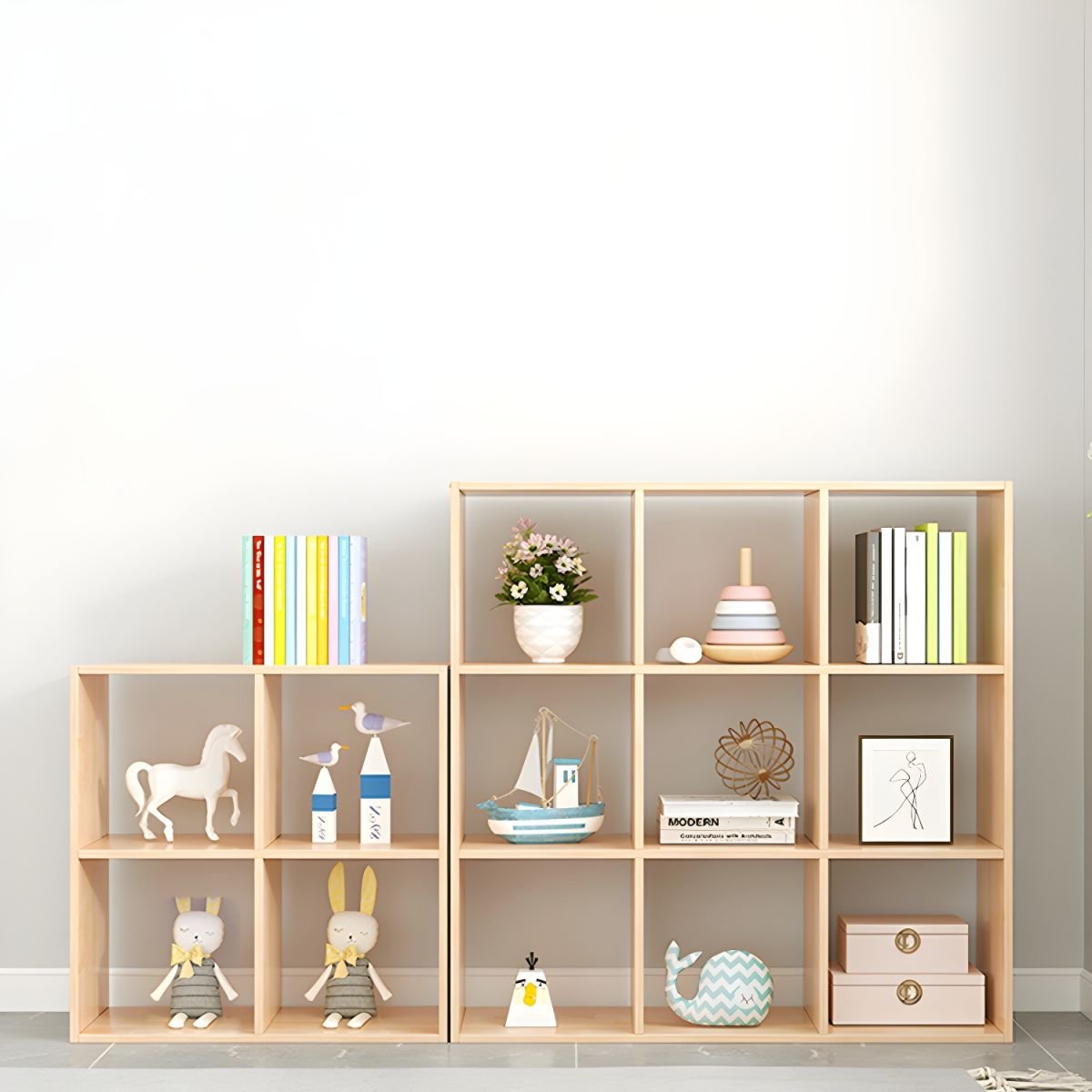 Stunning Rectangular Organizing Shelf with 3,4,5,6-Shelf, Vertical/LateralFiling, Polymer Door, Closed Back - Image 9