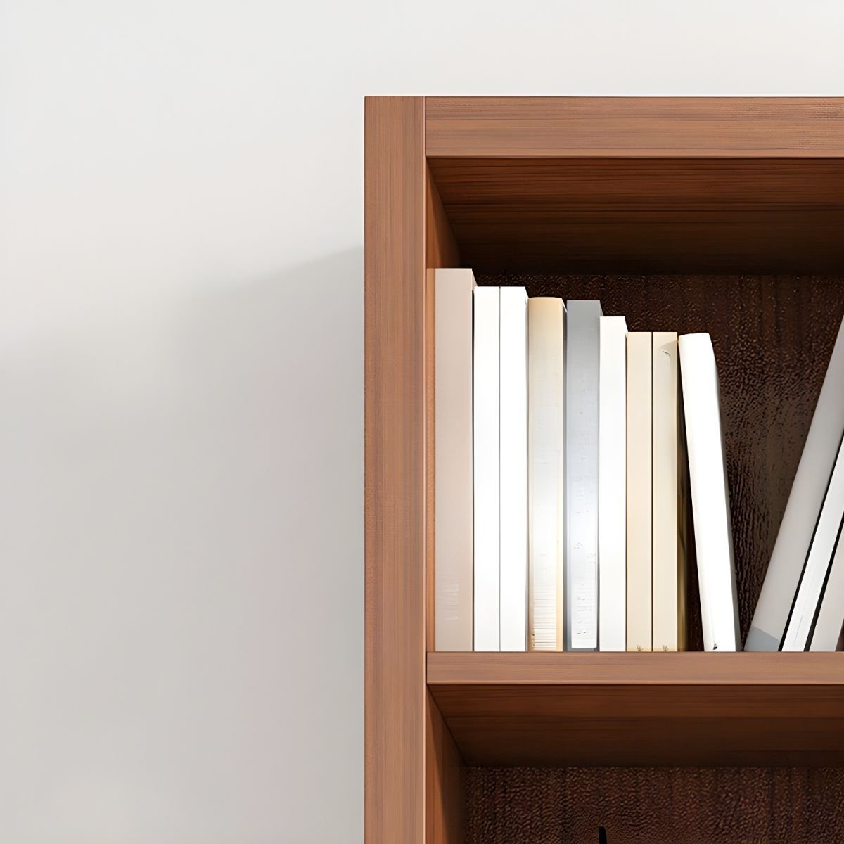 Wooden Bookshelf Design Living Room Book Shelf Library Storage Cabinet Book Shelvese Bookshelf Bookcase - Image 9