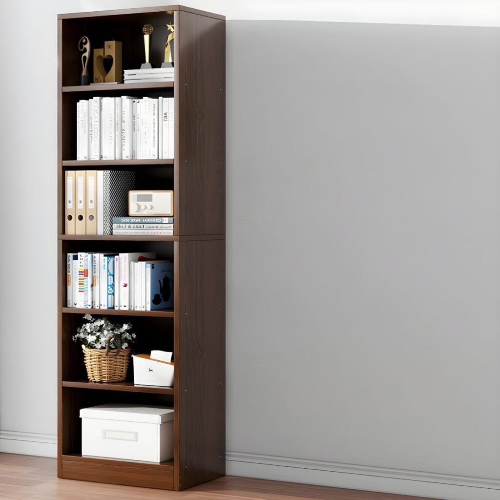 1200x12009 293 Library Storage Bookcase Cabinet Wooden No Doors Design Living Room Bookshelf