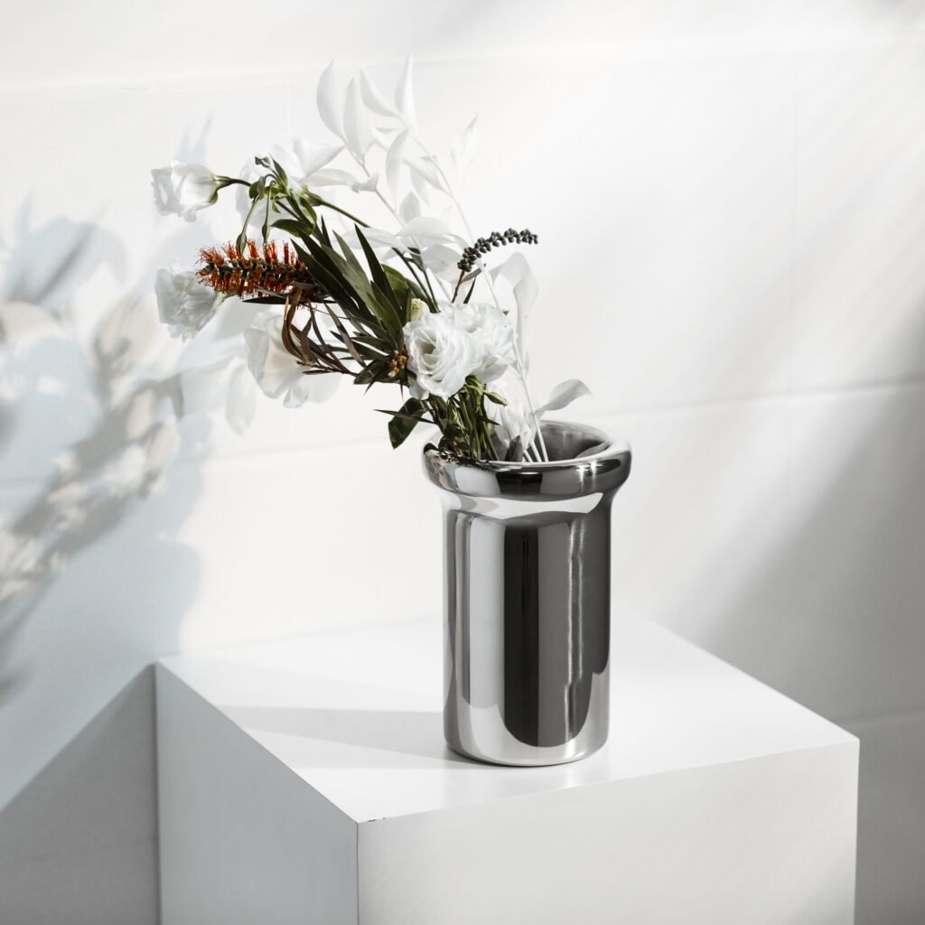 133 1 1 Steel Ice Bucket with Tongs - Luxury Mirror Polished Stainless Steel Wine Chiller by Apexerahomelife.