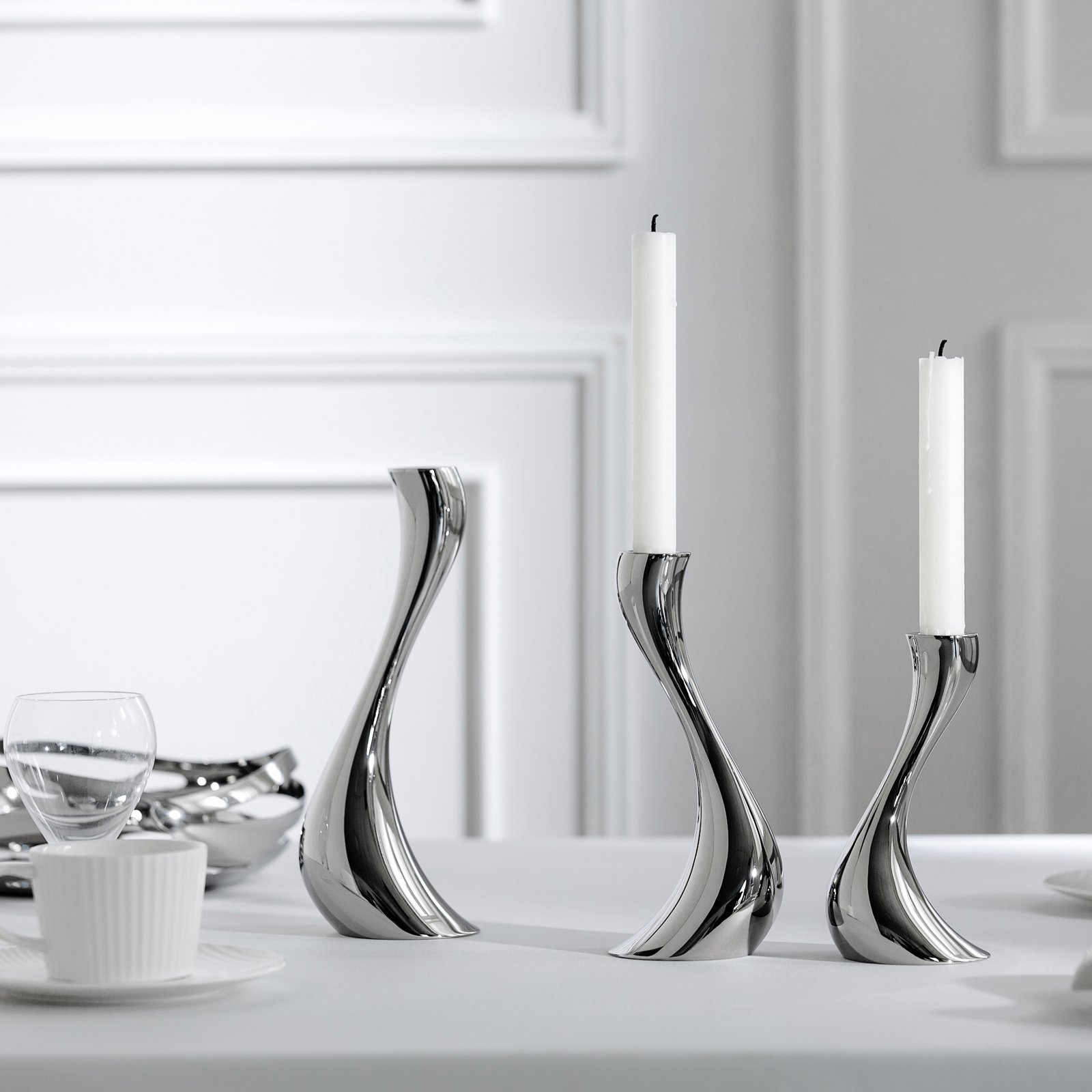 Nordic Stainless Steel Candlestick Creative Decorative Items, Simple and Romantic Dining Table, Home Decoration, Creative Metal Candlestick Gifts, Home Decoration Decorative Items - Image 6