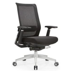 Office Executive Chair Ergonomic Modern Middle Back Fabric Adjustable Mesh Chair