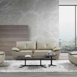 Hot Selling Leather Office Sofa Sets Chinese Style Modern Rectangle Sectional Sofa Office Sofa