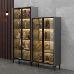 Modern Home Bar Sideboard Wine Cabinet Living Room Furniture Wine Cabinet with Wine Racks for Dining Room