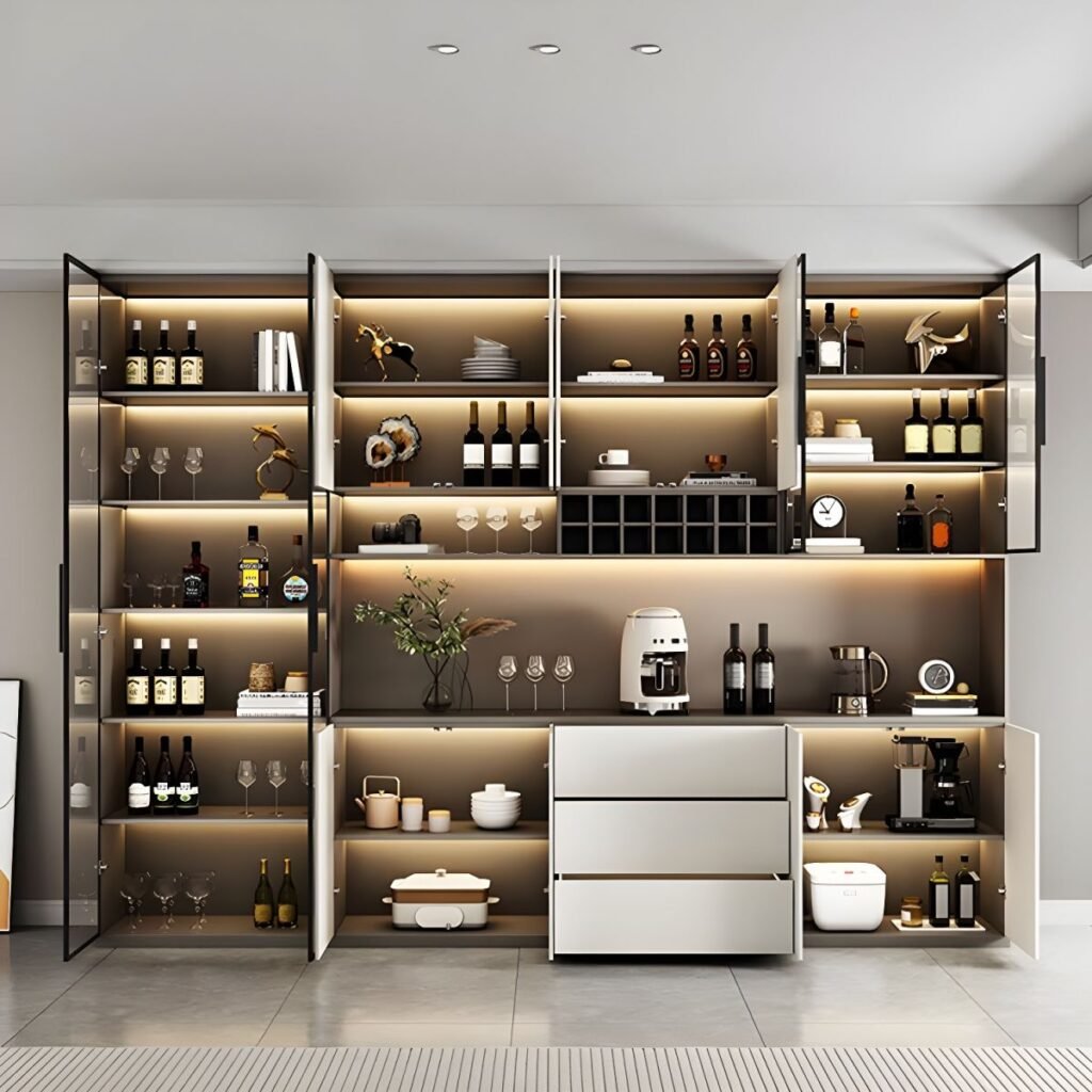 1200x120011 81 Luxury Integrated Lifestyle Showcase & Modular 87" Multifunctional Cabinet System