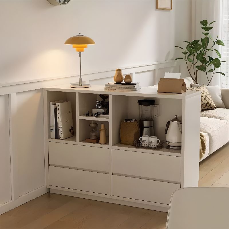 7 Sturdy Modern Wooden Bookcase with drawers Designs for Your Living Room - Image 4