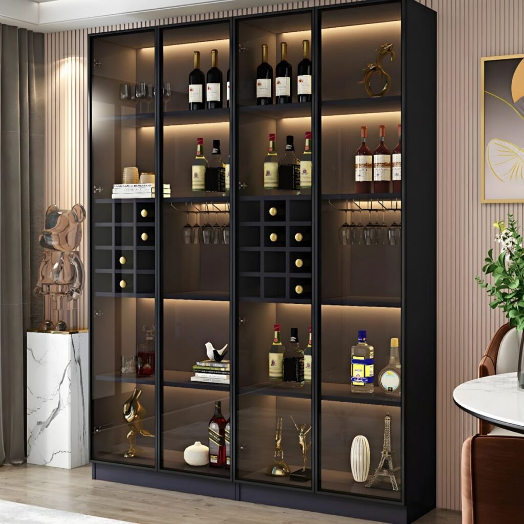 1200x12003 59 Exquisite Modular Wine Cellar Cabinet with Integrated Wine Racks and 12 Customizable Layouts for Grand Home Displays