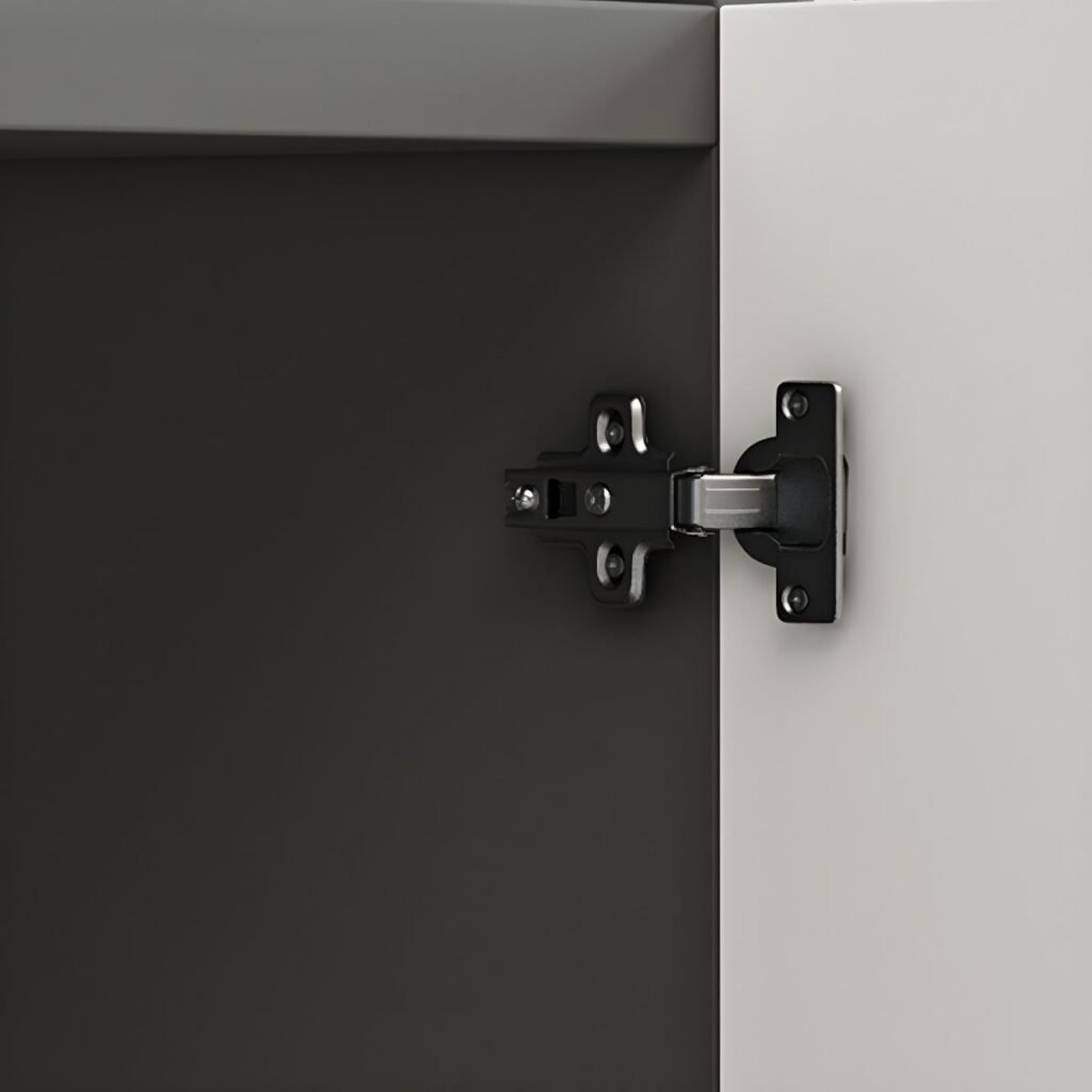 1200x12003 71 Elegant Half-Open Wine Showcase with 16-Grid Rack and 79" High Solid Door Storage for Sophisticated Home Bars