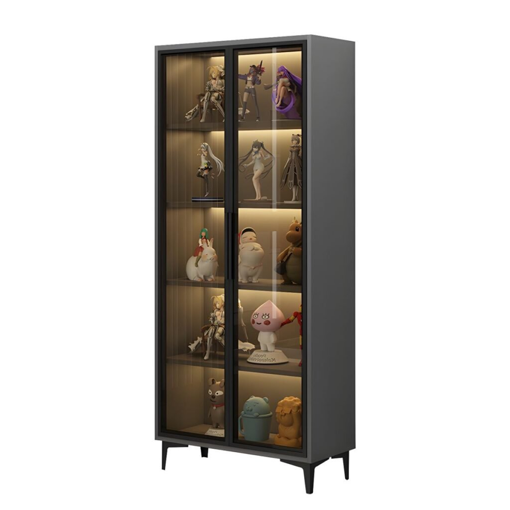 1200x12004 79 Sophisticated Tiered Curation Glass Showcase with Integrated LED Lighting and 12-Versatile Modular Styles for Luxury Living