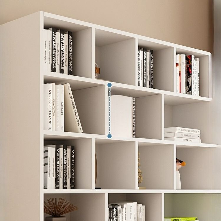 Exclusive Wooden Bookshelf With 8 doors Living Room Library Storage Cabinet Book Shelvese Bookcase - Image 7