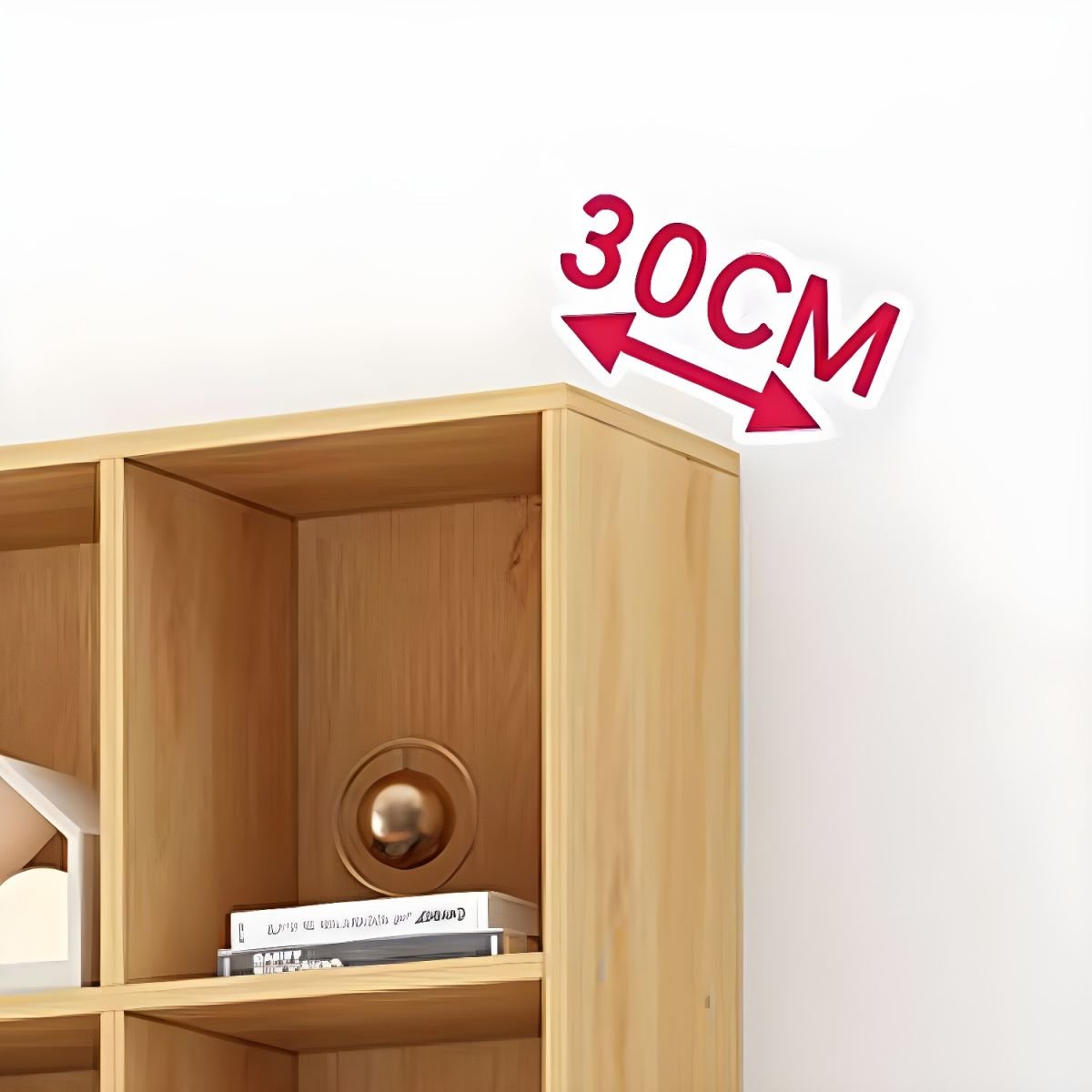 Wooden Morden Design Living Room Bookcase Library With 2/6/8 Doors Storage Cabinet Book Shelvese Bookshelf - Image 6