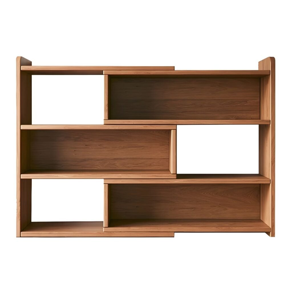 1200x12005 59 Apexerahomelife Plywood Bookcase JX-BC-080 Modern Minimalist Multi-functional Storage