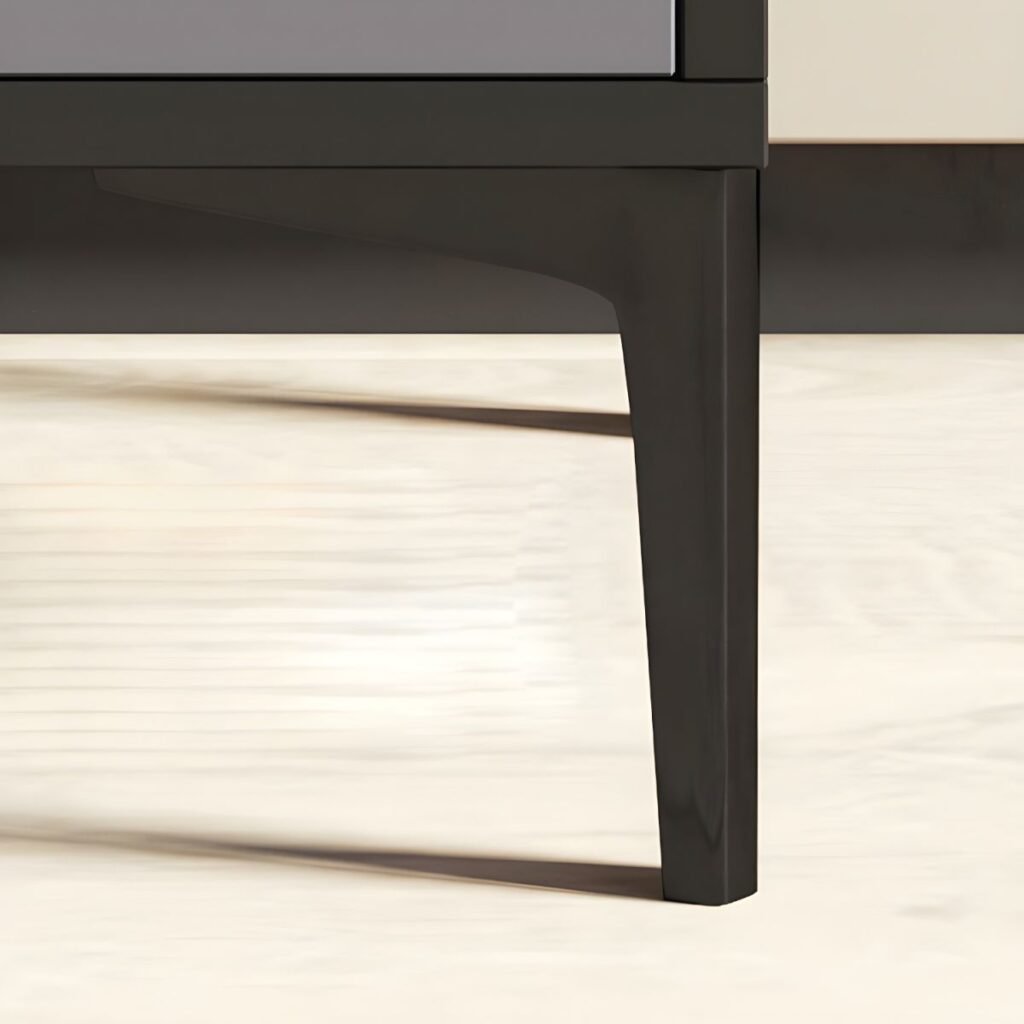 1200x12006 86 Sophisticated Mid-Height Wine Credenza with Integrated LED Lighting and Elegant 55-Inch Glass Showcase for Urban Living
