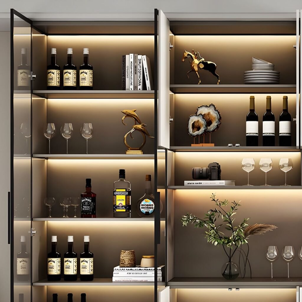 1200x12006 89 Luxury Integrated Lifestyle Showcase & Modular 87" Multifunctional Cabinet System