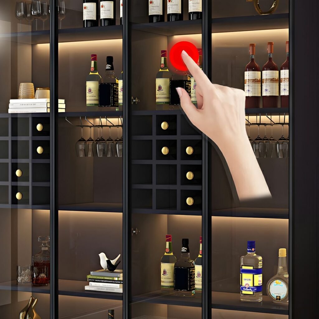 1200x12007 76 Exquisite Modular Wine Cellar Cabinet with Integrated Wine Racks and 12 Customizable Layouts for Grand Home Displays