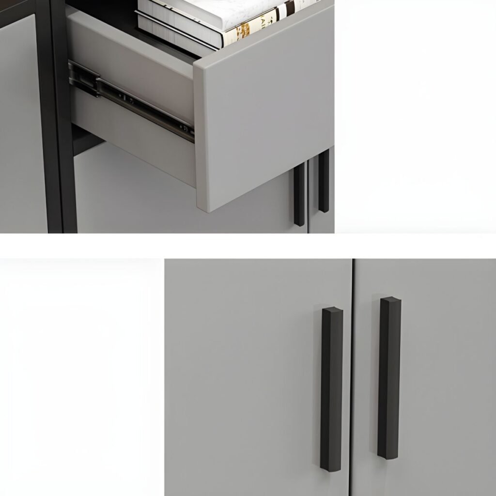 1200x12007 87 Sophisticated Mixed-Media Wine Cabinet with Professional Glass Display and 4 Versatile Modular Configurations for Grand Estates