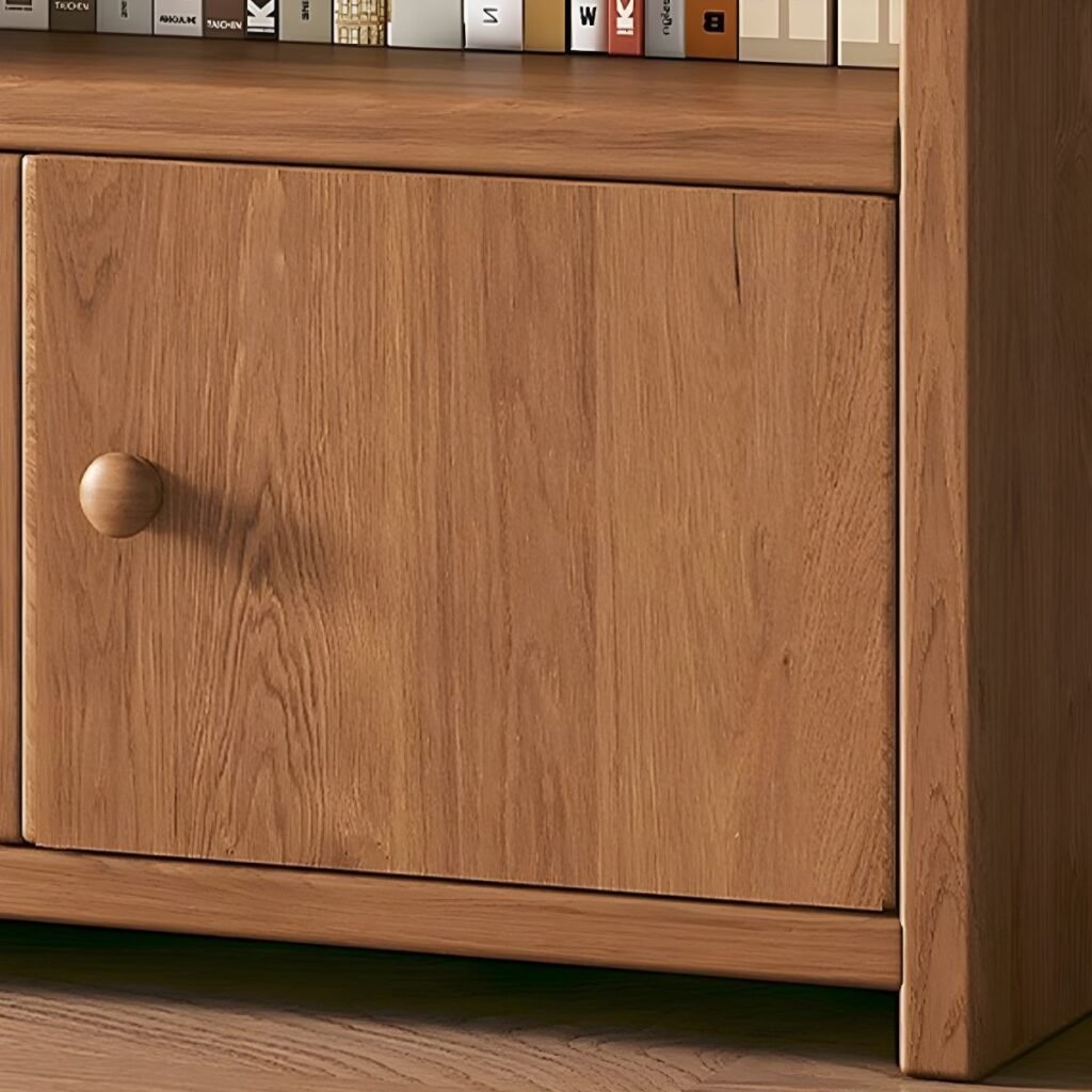 1200x12008 81 Apexerahomelife Plywood Bookcase JX-BC-080 Modern Minimalist Multi-functional Storage