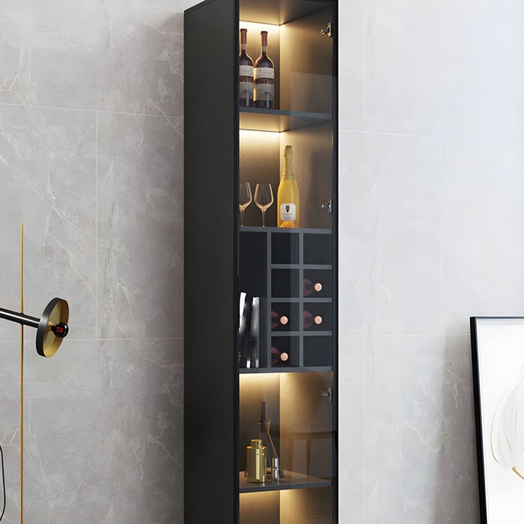 1200x12008 93 Ultimate Modular Wine Wall System with 16 Customizable Styles and Full-Length Rebound Glass Doors for Elite Homes