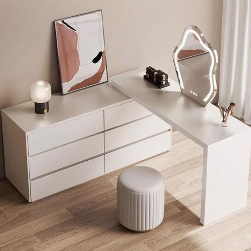 Modern Bedroom Furniture Vanity Desk With Led Mirror for Bedroom Makeup - Image 2