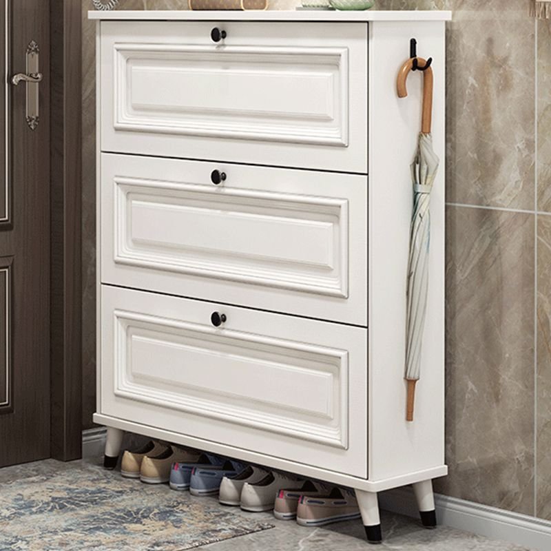 Bambusa Shoe Storage Cabinet 3-tier Shoe Displays with Dustproof Cover - Image 6