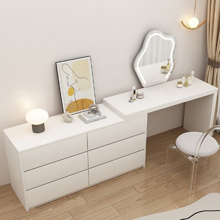 Modern Bedroom Furniture Vanity Desk With Led Mirror for Bedroom Makeup - Image 3