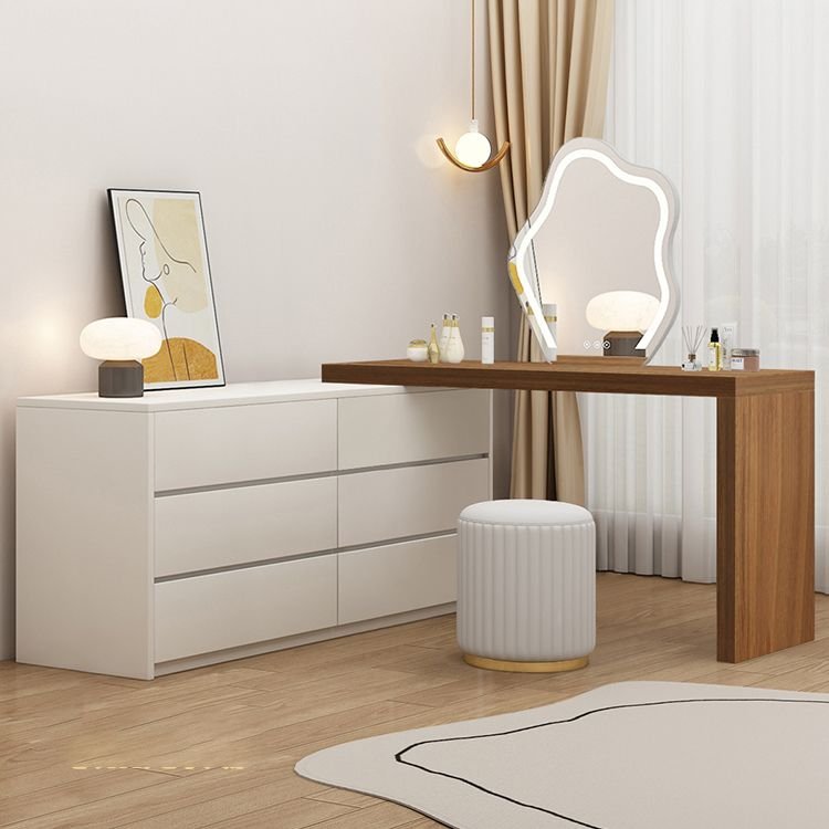 Modern Bedroom Furniture Vanity Desk With Led Mirror for Bedroom Makeup - Image 11