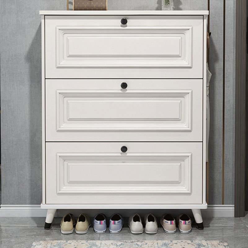 Bambusa Shoe Storage Cabinet 3-tier Shoe Displays with Dustproof Cover - Image 3