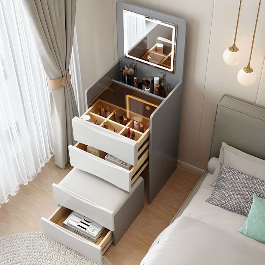 1200x12003 117 Mini Grey White Vanity | Alluring 48cm Studio Hub