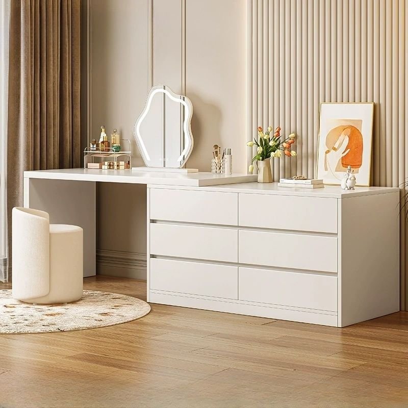 Modern Bedroom Furniture Vanity Desk With Led Mirror for Bedroom Makeup - Image 4